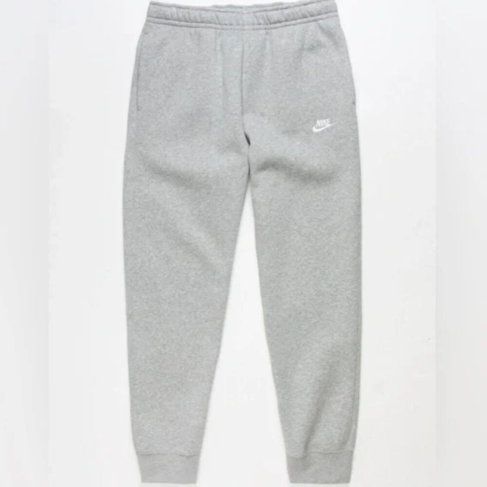 Nike Sportswear Club Fleece Joggers - Grey Women Small Light Grey Sweatpants